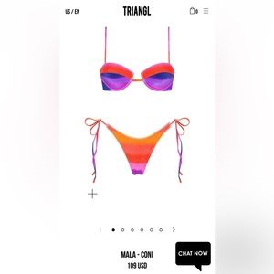 Triangl swimsuit set